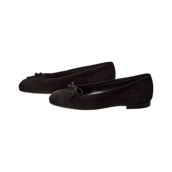 Manolo Blahnik Veralli Suede Flat (Authentic Pre-Loved), Black - Picture 2 of 5